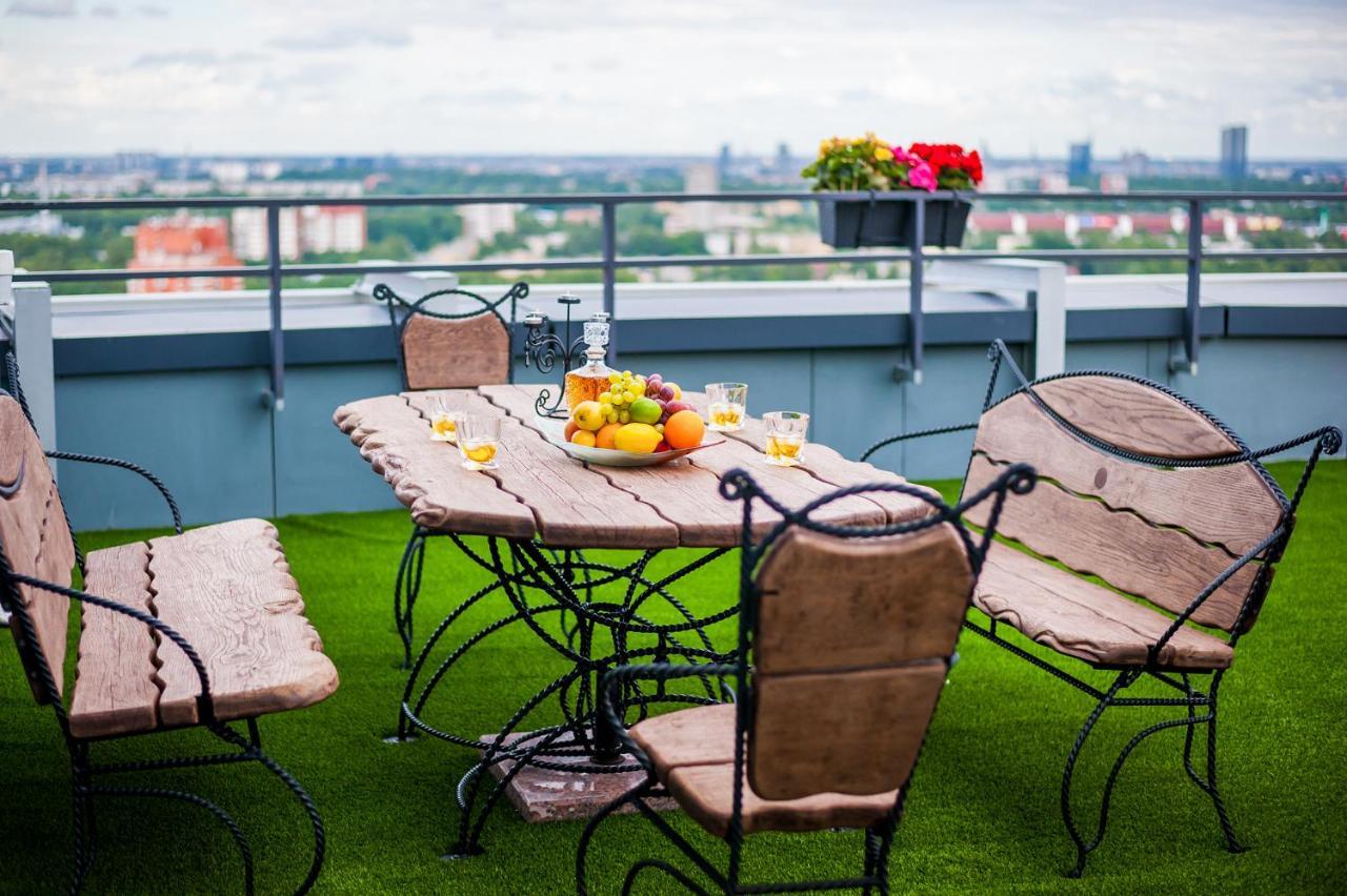 Skyhouse Riga Amazing Penthouse And Spa Zewnętrze zdjęcie