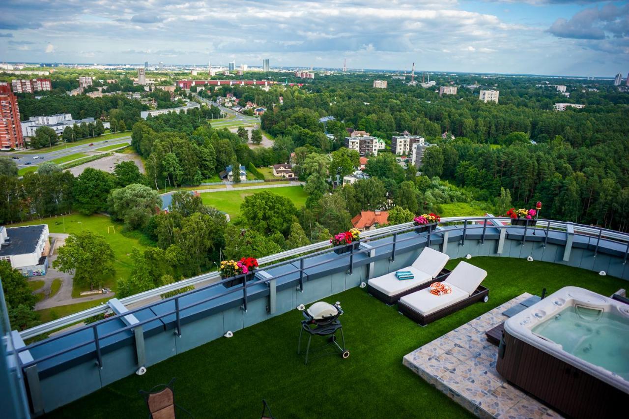 Skyhouse Riga Amazing Penthouse And Spa Zewnętrze zdjęcie